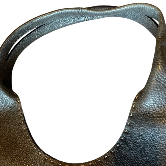 Fendi Selleria Large Gray Hobo - Picture 10 of 14